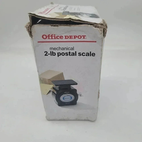 Office Depot 2 LB Mechanical Post Office Scale 1/2 Ounce Increments Postal Mail - Picture 7 of 10